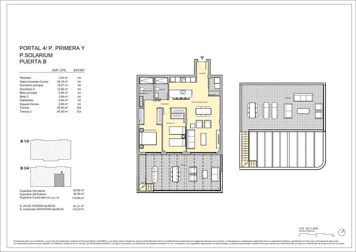 2 quarto Apartamento para venda em Estepona com piscina garagem - 760 000 € (Ref: 8863530)