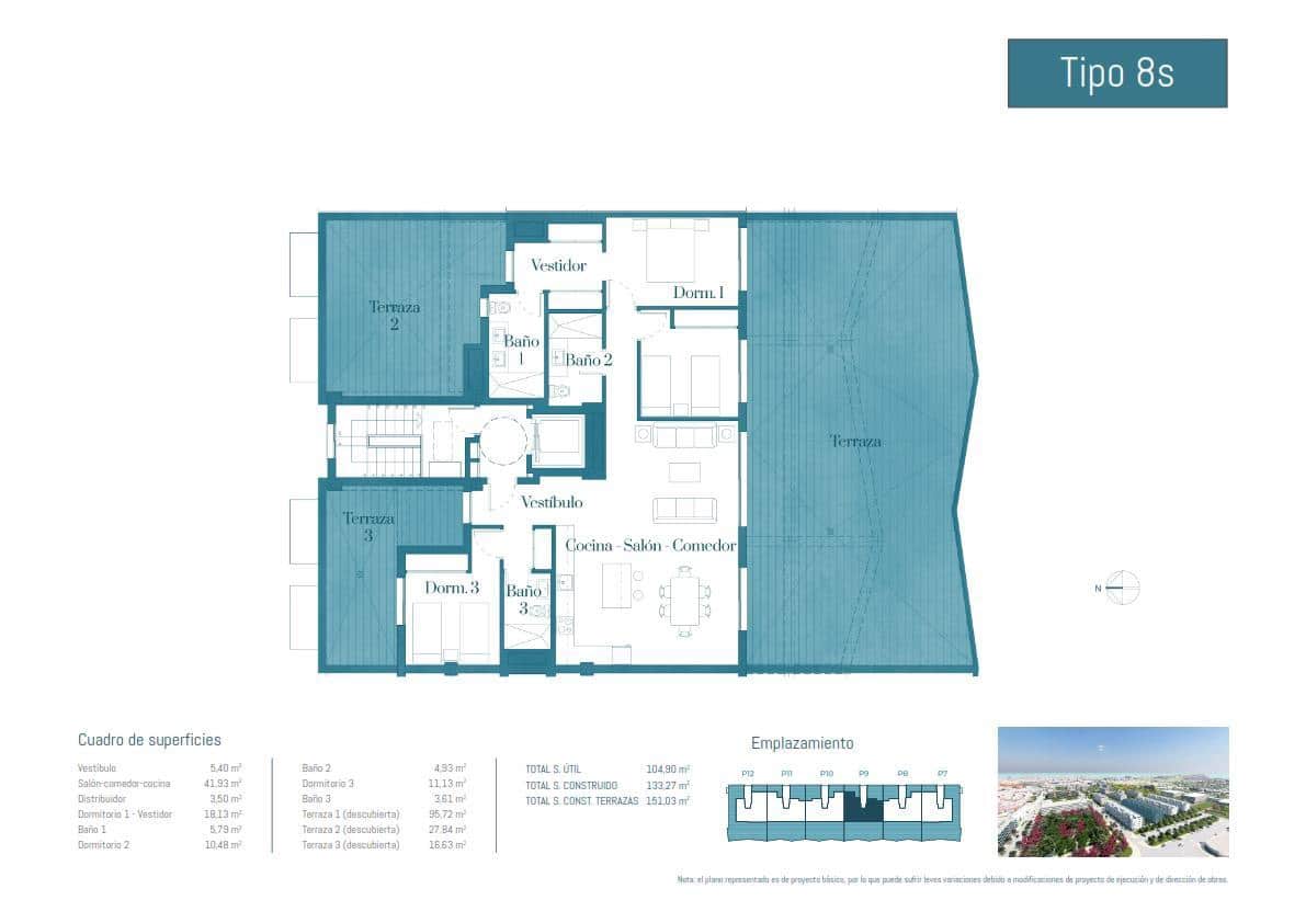 3 slaapkamer Flat te koop in Mijas met zwembad garage - € 700.000 (Ref: 8863536)