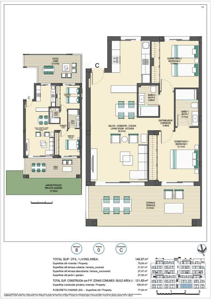 2 soveværelse Lejlighed til salg i Casares med swimmingpool garage - € 420.000 (Ref: 8863710)