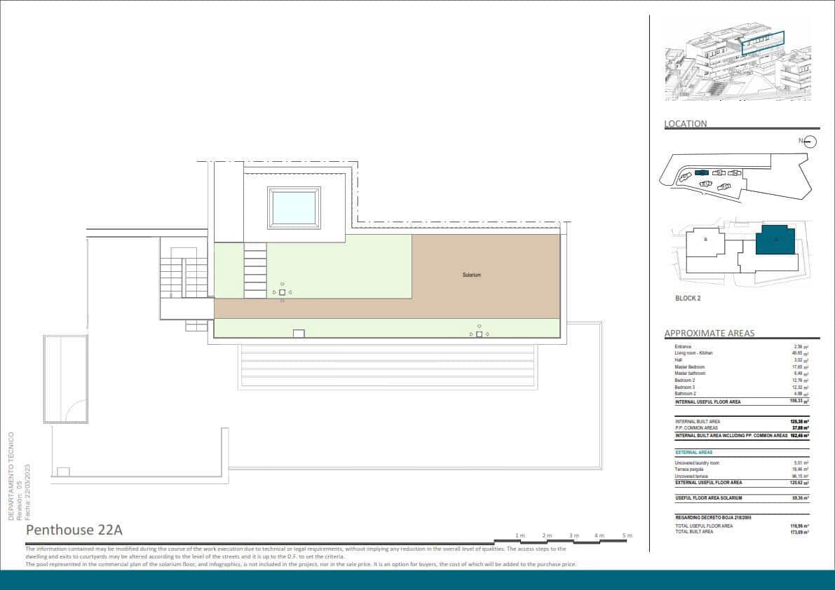 3 sypialnia Mieszkanie na sprzedaż w Marbella z basenem garażem - 1 020 000 € (Ref: 8866352)
