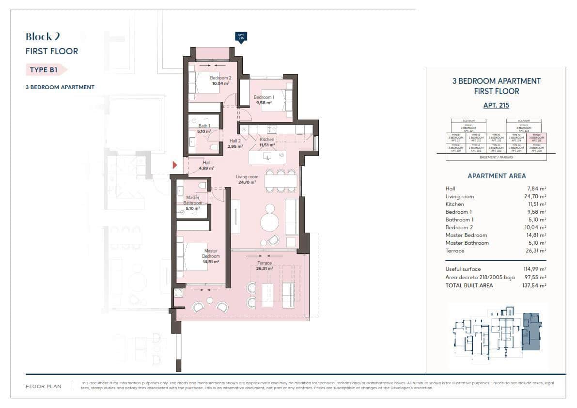 3 bedroom Flat for sale in Estepona with pool garage - € 565,000 (Ref: 8881030)