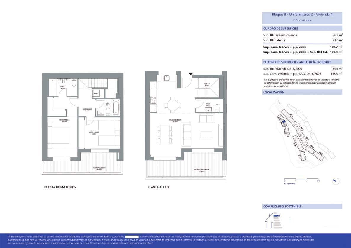 2 bedroom Villa for sale in New Golden Mile with pool garage - € 370,500 (Ref: 8881033)