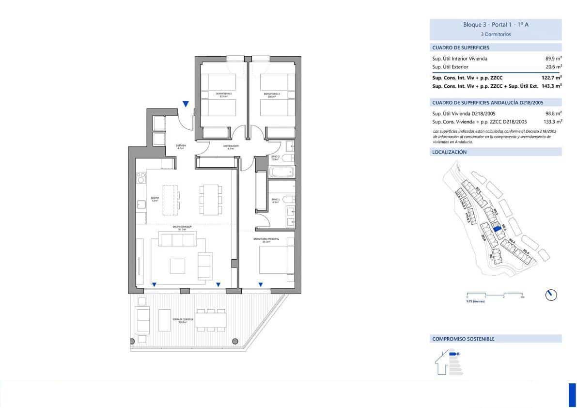 3 bedroom Flat for sale in Cancelada with pool garage - € 386,000 (Ref: 8881034)