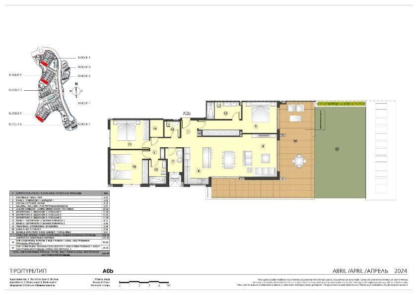 3 soverom Leilighet til salgs i New Golden Mile med svømmebasseng garasje - € 776 000 (Ref: 8898064)