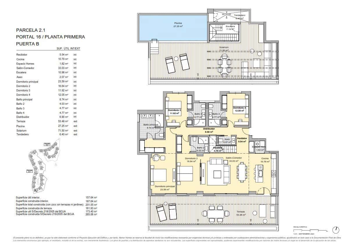 4 soverom Leilighet til salgs i Marbella med svømmebasseng garasje - € 1 475 000 (Ref: 8910166)