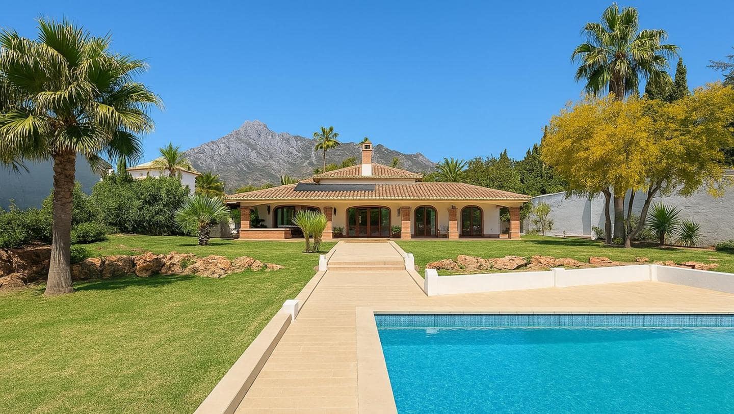 4 chambre Villa/Maison à vendre à Marbella avec piscine garage - 2 690 000 € (Ref: 8910680)