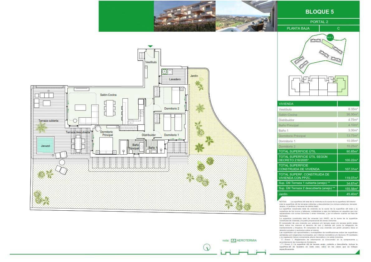 3 Zimmer Wohnung zu verkaufen in Mijas mit Pool Garage - 690.000 € (Ref: 8912093)