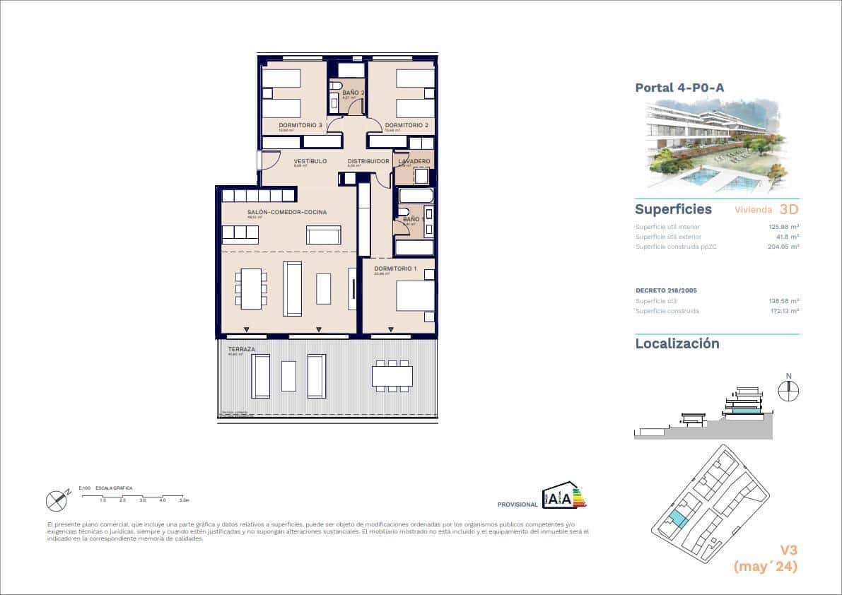 3 bedroom Flat for sale in Estepona with pool garage - € 750,000 (Ref: 8912233)