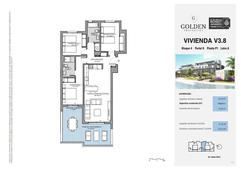 3 camera da letto Appartamento in vendita in Estepona con piscina garage - 396.000 € (Rif: 8912238)