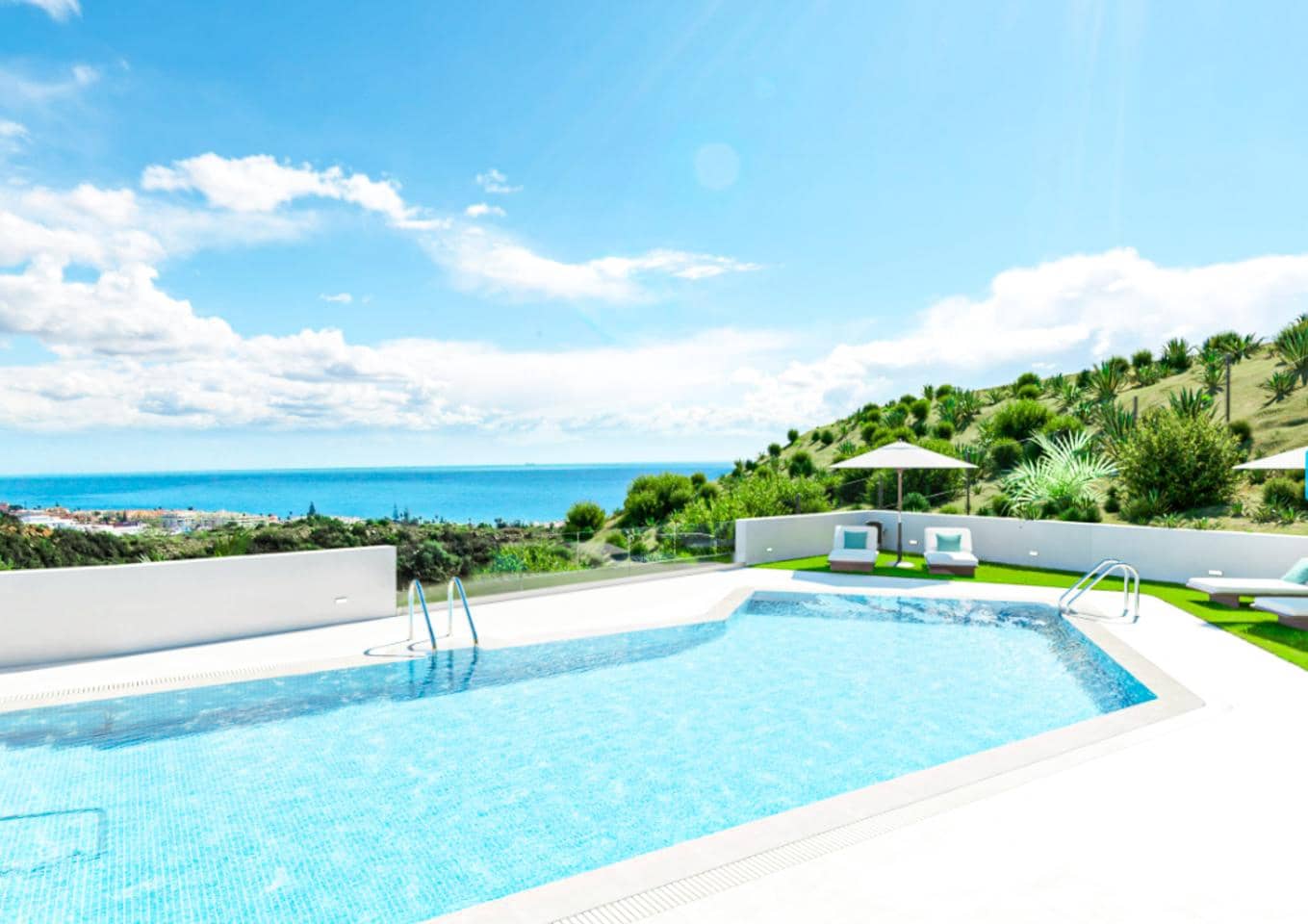 2 chambre Appartement à vendre à Rincon de la Victoria avec piscine garage - 609 000 € (Ref: 8925328)