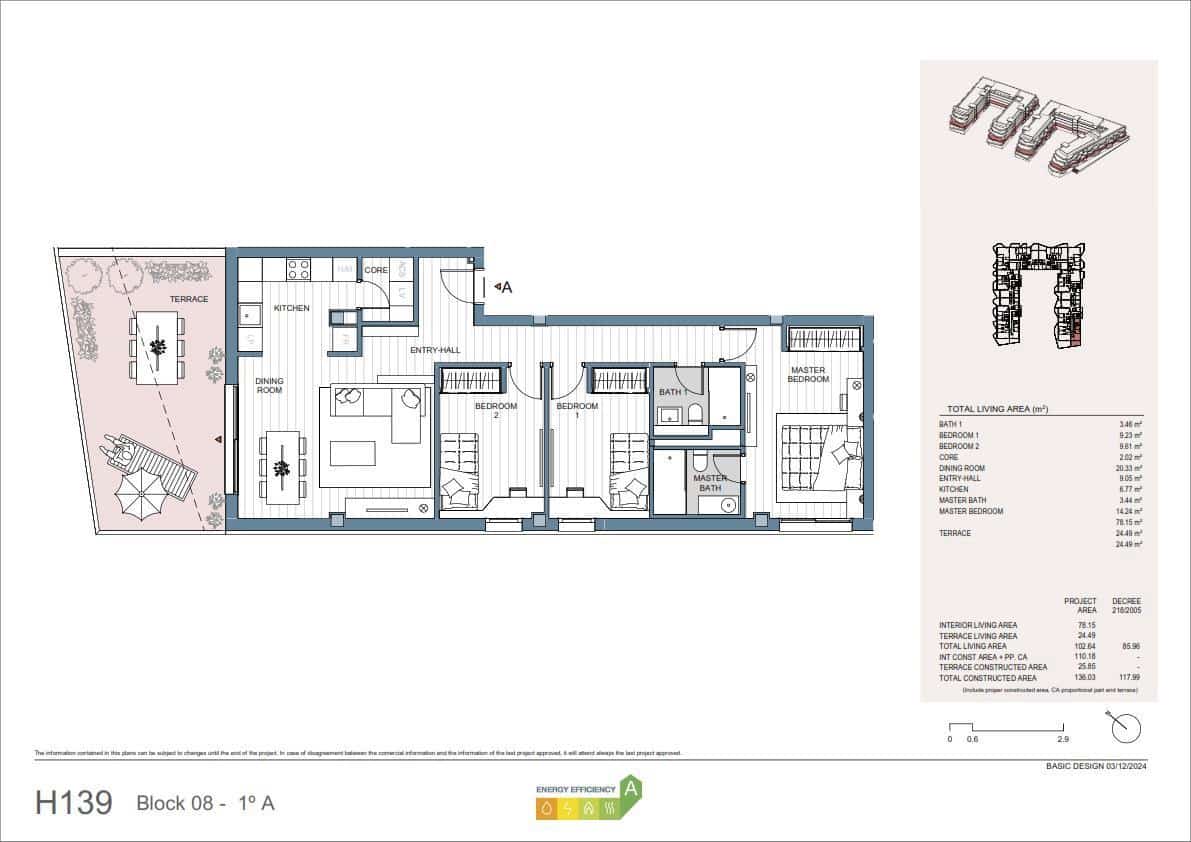 3 slaapkamer Flat te koop in Mijas met zwembad garage - € 555.500 (Ref: 8983277)