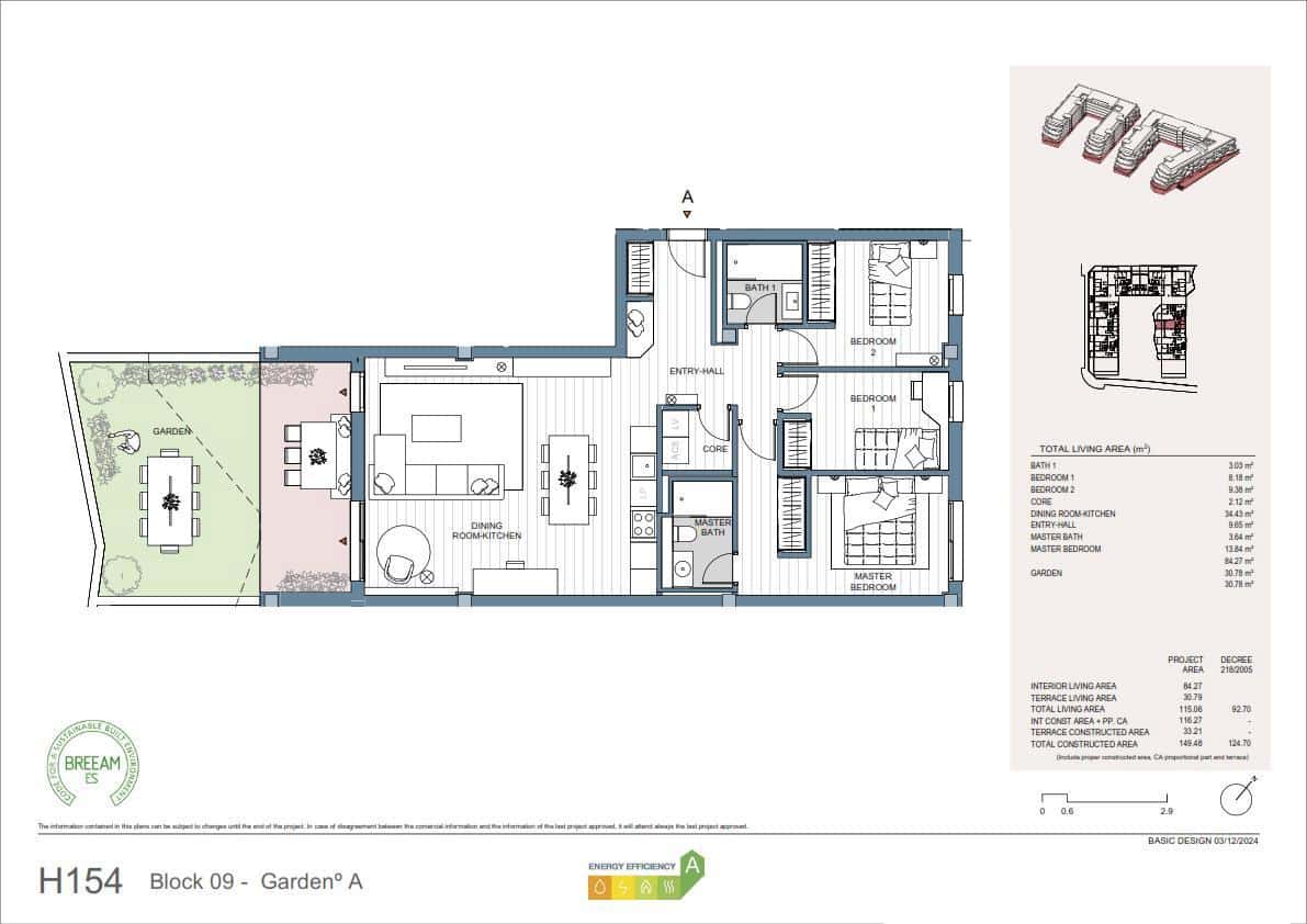 3 soverom Leilighet til salgs i Mijas med svømmebasseng garasje - € 561 000 (Ref: 8983279)