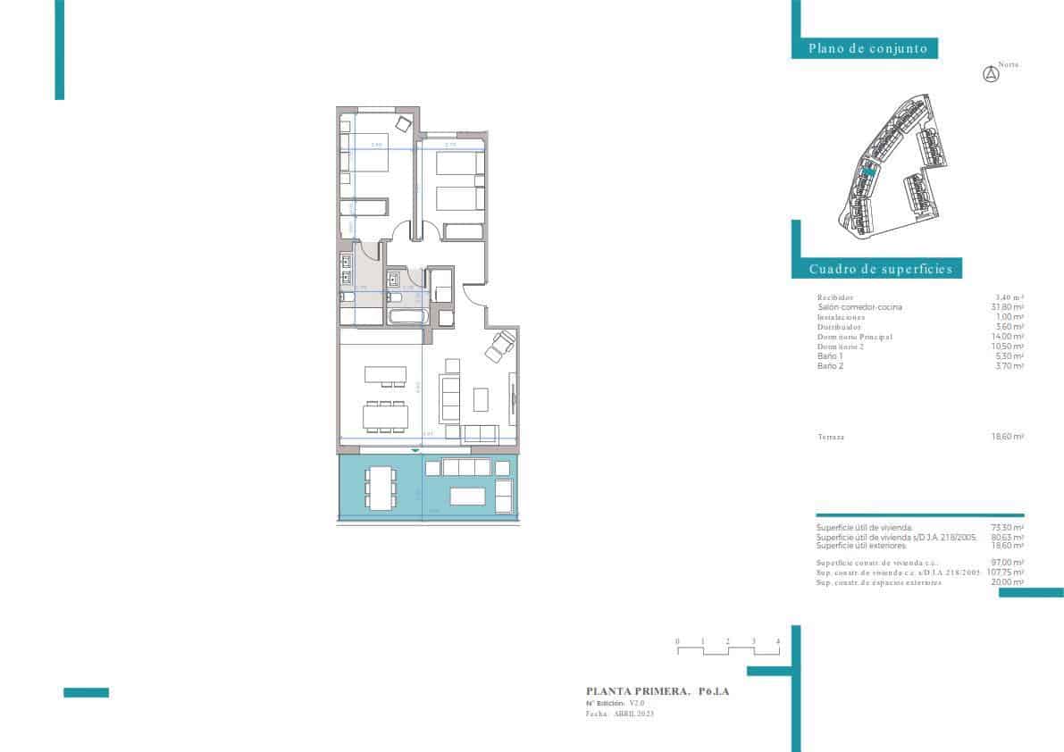 2 quarto Apartamento para venda em Cancelada com piscina garagem - 443 800 € (Ref: 8983283)