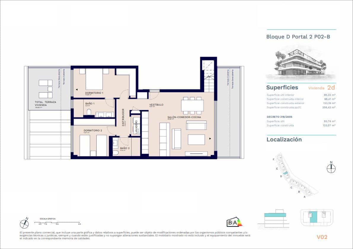 2 bedroom Flat for sale in Casares with pool garage - € 901,000 (Ref: 8983568)