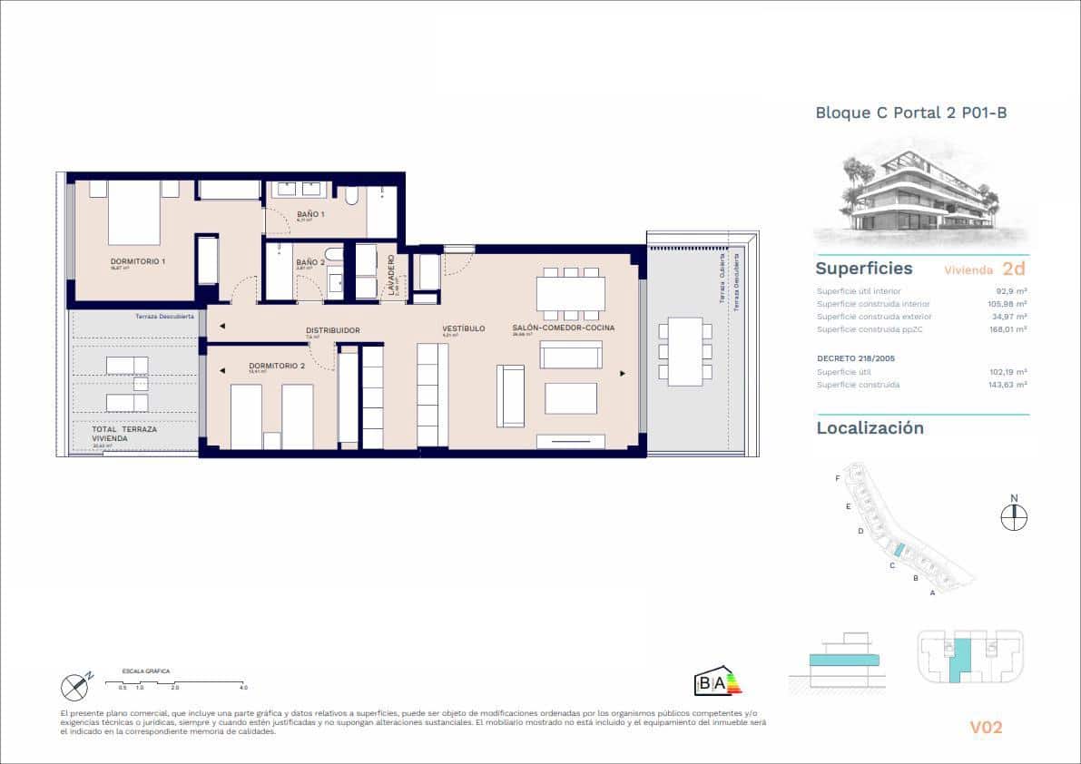 2 chambre Appartement à vendre à Casares avec piscine garage - 569 150 € (Ref: 8983570)