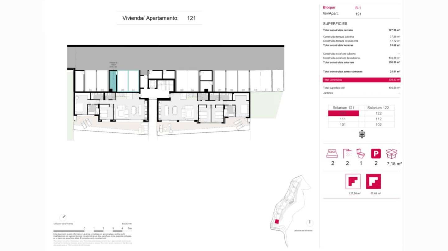 2 quarto Apartamento para venda em Marbella com piscina garagem - 1 540 000 € (Ref: 9023955)