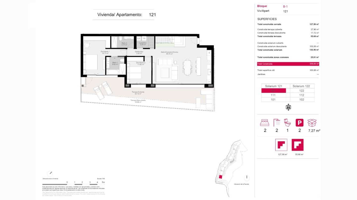 2 quarto Apartamento para venda em Marbella com piscina garagem - 1 540 000 € (Ref: 9023955)