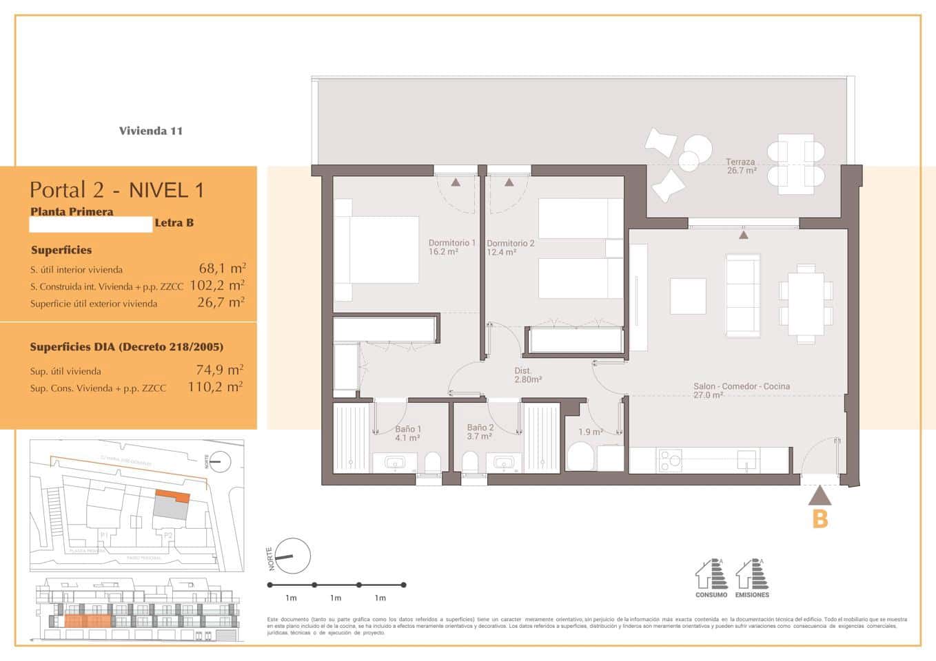 2 slaapkamer Flat te koop in Marbella met zwembad garage - € 464.000 (Ref: 9025296)