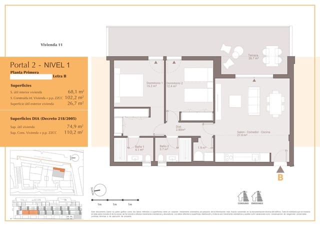 2 slaapkamer Flat te koop in San Pedro de Alcántara Pueblo, Marbella met zwembad garage - € 464.000 (Ref: 9025296)