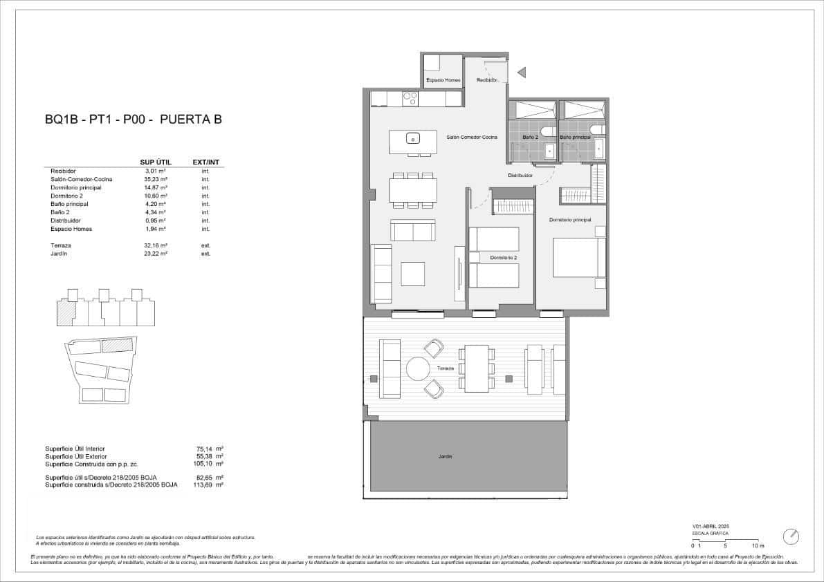 Piso de 2 habitaciones en Estepona en venta con piscina garaje - 327.000 € (Ref: 9029138)