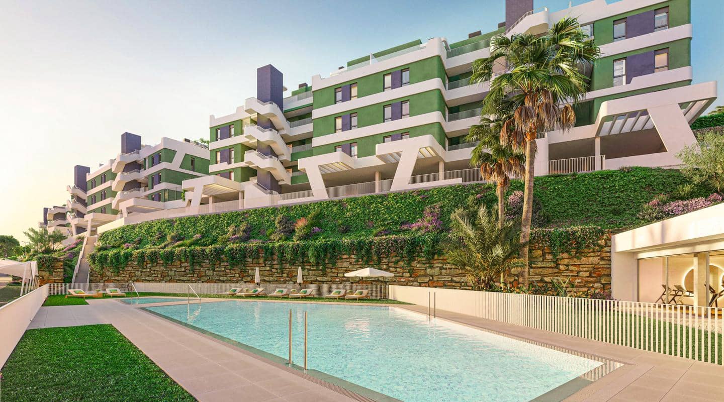 2 chambre Appartement à vendre à Mijas avec piscine garage - 377 000 € (Ref: 9029146)