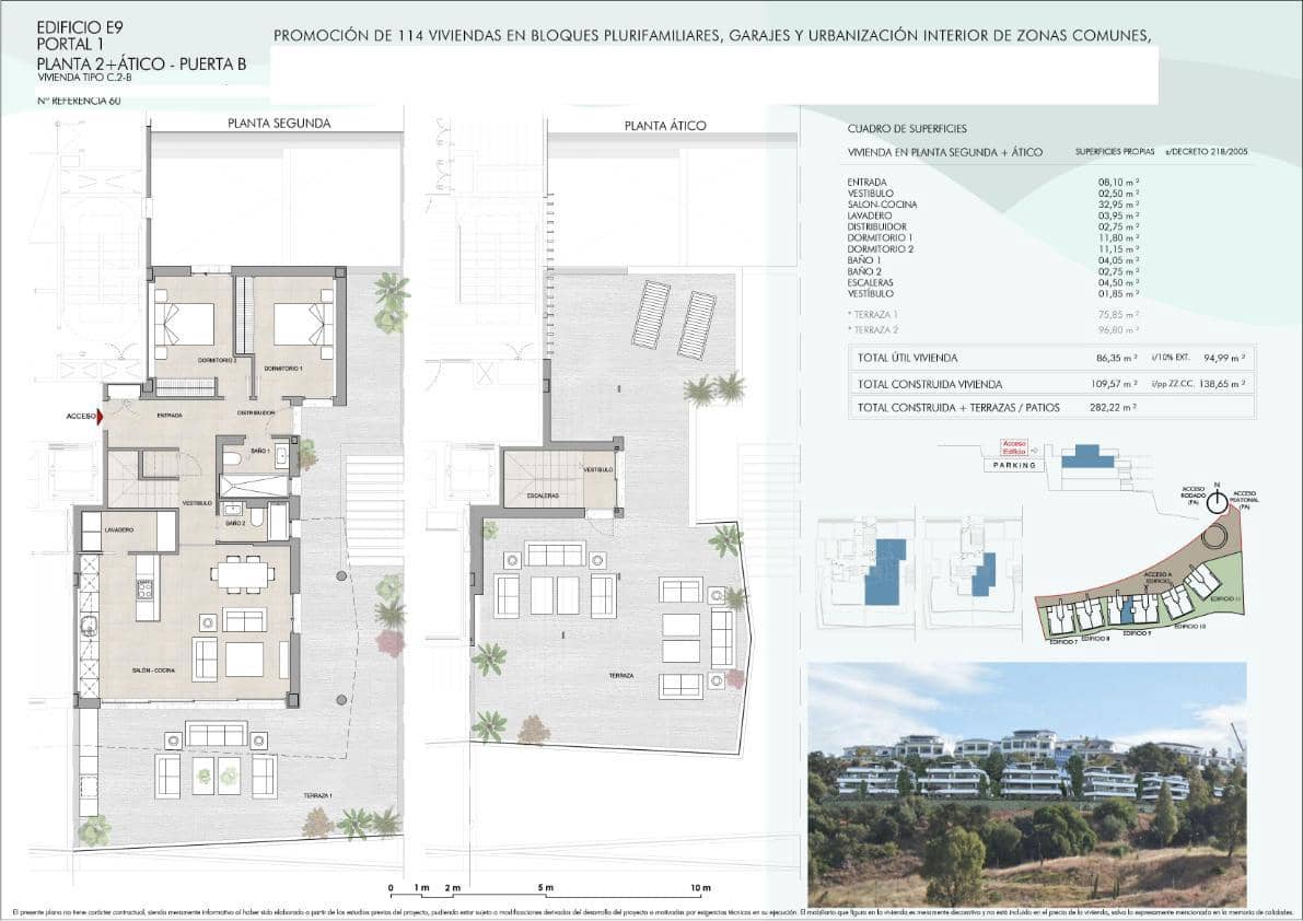2 chambre Appartement à vendre à Estepona avec piscine garage - 871 442 € (Ref: 9032688)