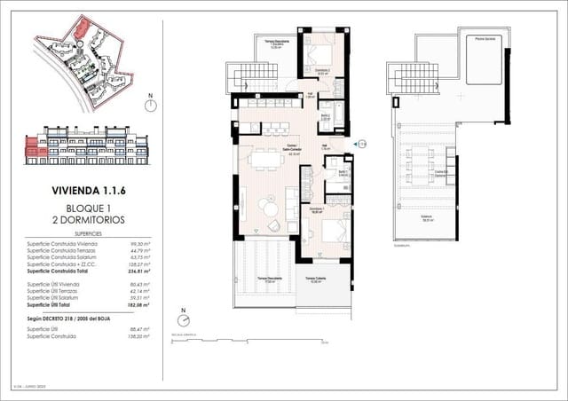 2 slaapkamer Flat te koop in Doña Julia Golf, Casares met zwembad garage - € 599.000 (Ref: 9038284)