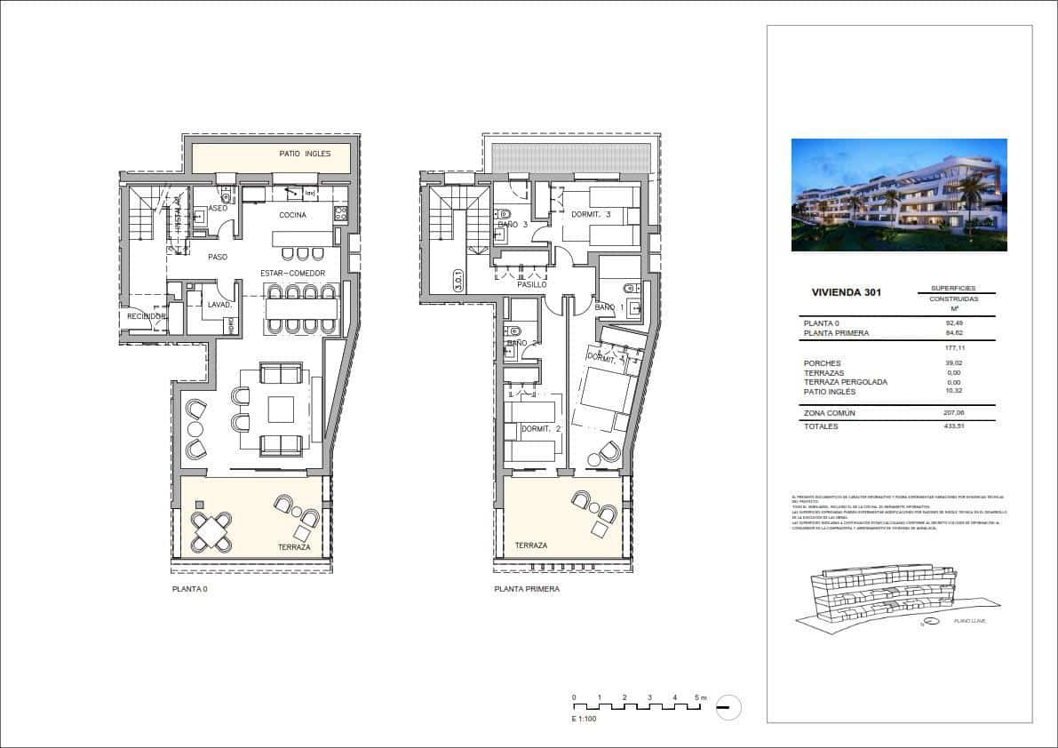 3 makuuhuone Asunto myytävänä paikassa Marbella mukana uima-altaan 
autotalli - 870 000 € (Ref: 9058416)