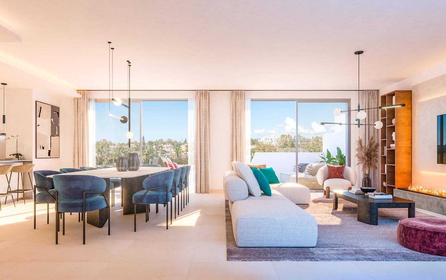 3 makuuhuone Asunto myytävänä paikassa Marbella mukana uima-altaan 
autotalli - 870 000 € (Ref: 9058416)