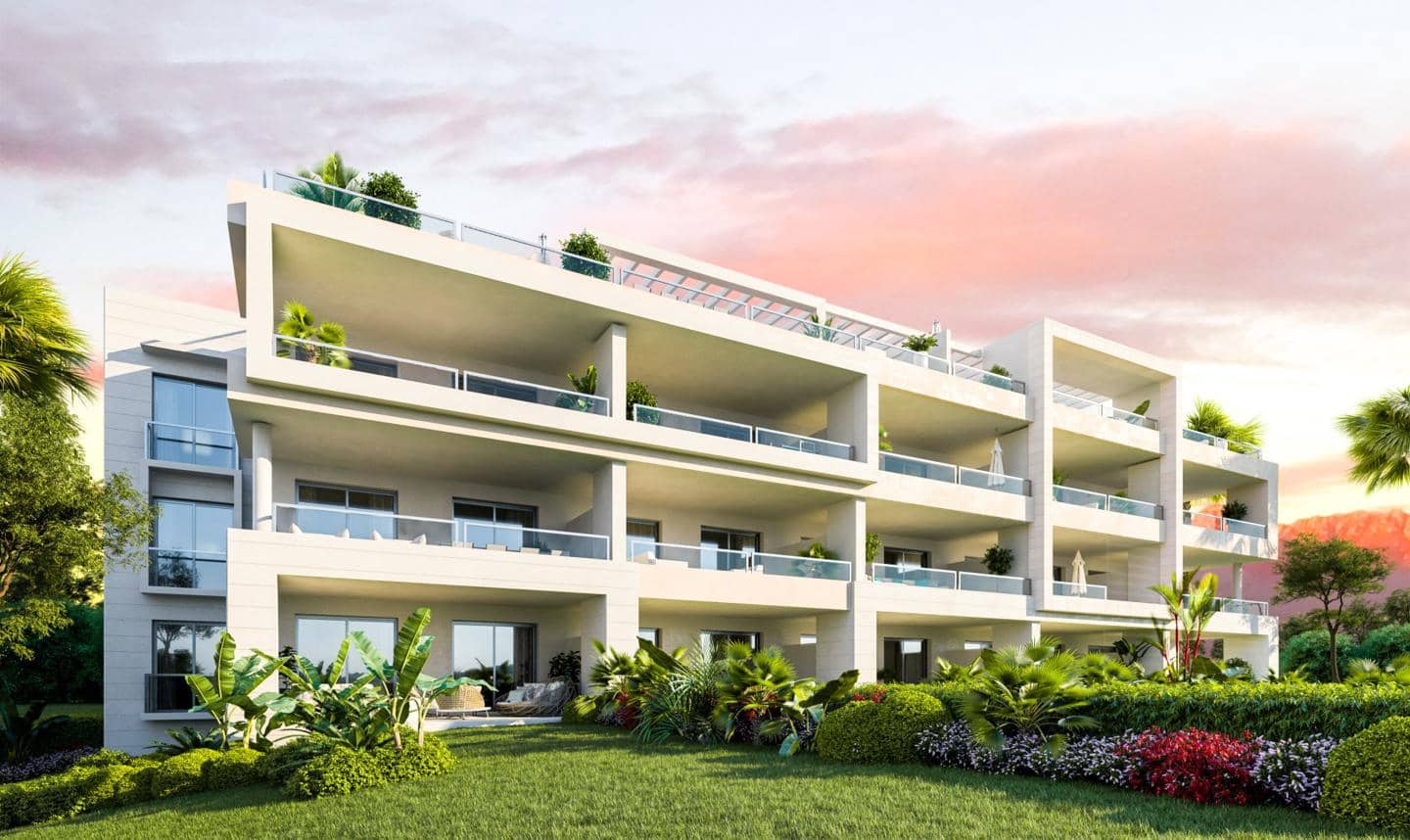 2 chambre Appartement à vendre à Mijas avec piscine garage - 352 430 € (Ref: 9099577)