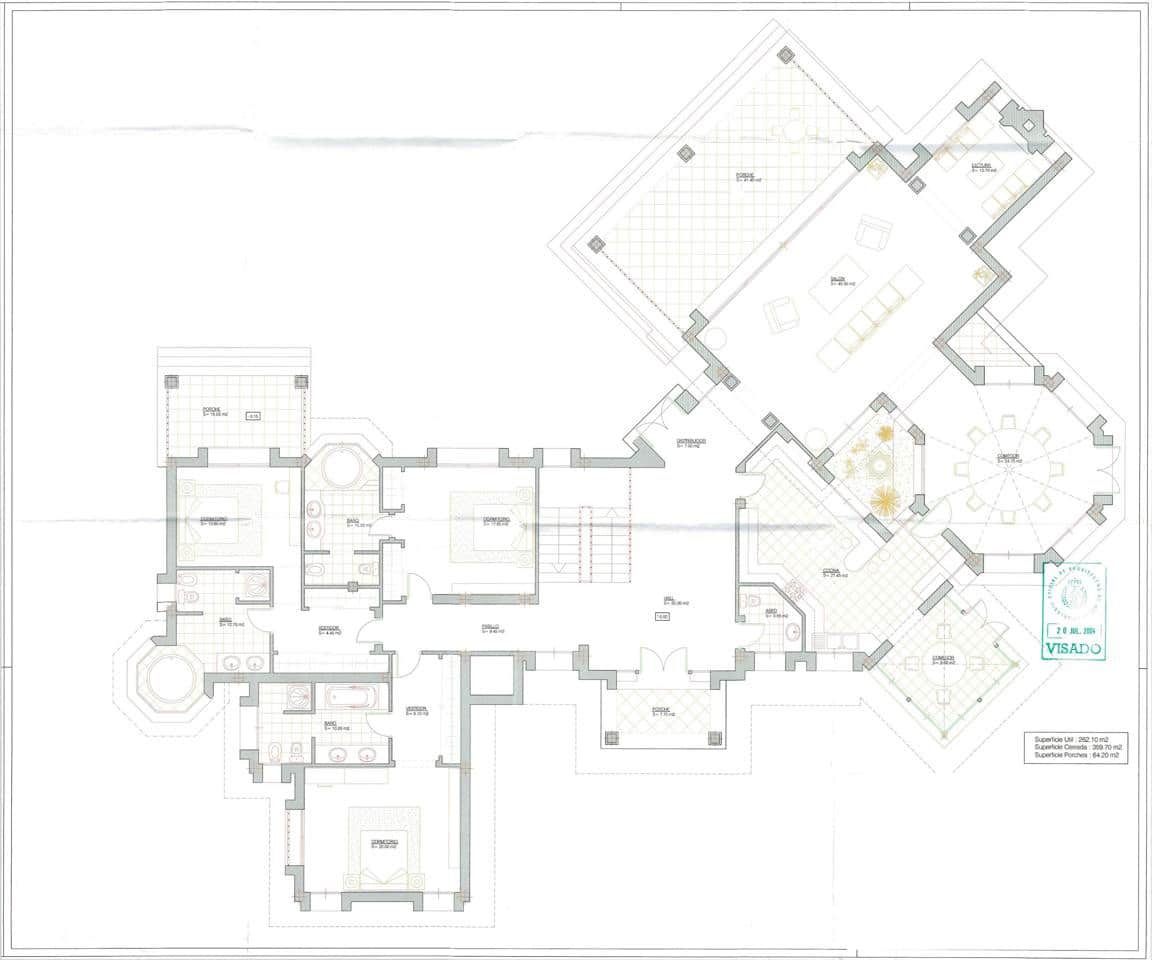 7 soverom Villa til salgs i Benahavis med svømmebasseng garasje - € 6 250 000 (Ref: 9100220)