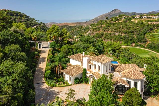 7 soverom Villa til salgs i La Zagaleta - El Madroñal, Benahavís med svømmebasseng garasje - € 6 250 000 (Ref: 9100220)