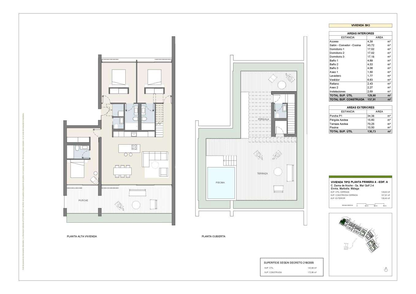 3 camera da letto Appartamento in vendita in Marbella con piscina garage - 1.045.000 € (Rif: 9101600)