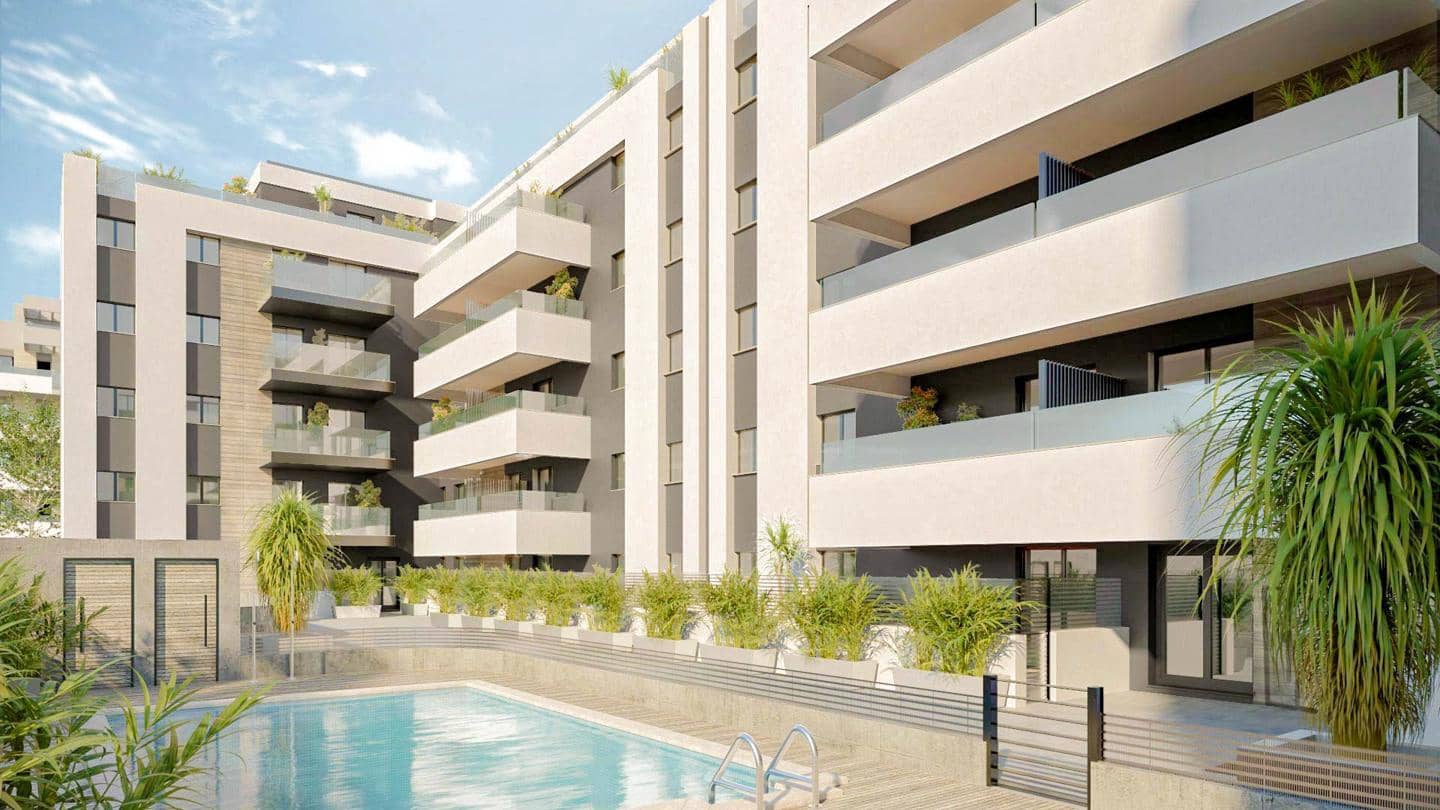 3 soverom Leilighet til salgs i Mijas med svømmebasseng garasje - € 369 000 (Ref: 9113465)