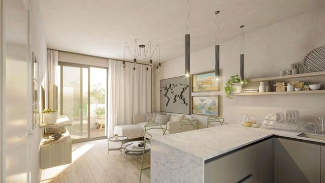 Piso de 2 habitaciones en Las Flores, Mijas en venta con piscina garaje - 318.250 € (Ref: 9113467)