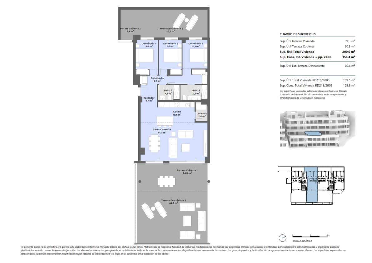 3 soveværelse Lejlighed til salg i Marbella med swimmingpool garage - € 759.000 (Ref: 9118069)