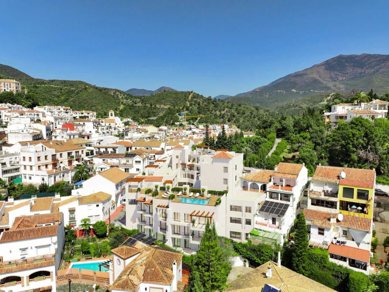 2 slaapkamer Flat te koop in Benahavis met zwembad garage - € 400.000 (Ref: 9133585)