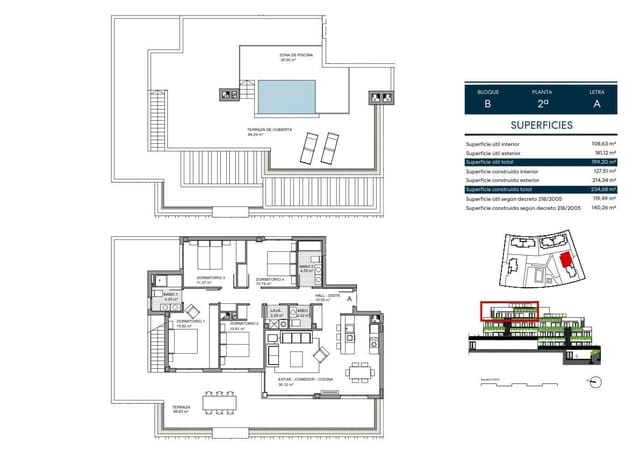 4 slaapkamer Flat te koop in Guadalobón, Estepona met zwembad garage - € 891.000 (Ref: 9133800)