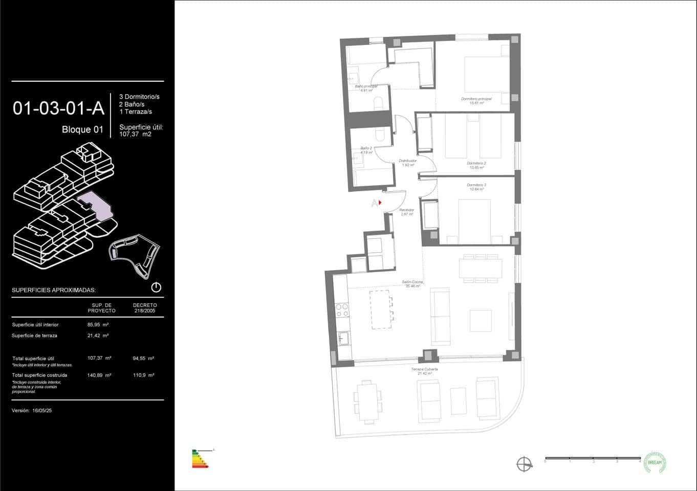 3 quarto Apartamento para venda em Mijas com piscina garagem - 497 000 € (Ref: 9141027)