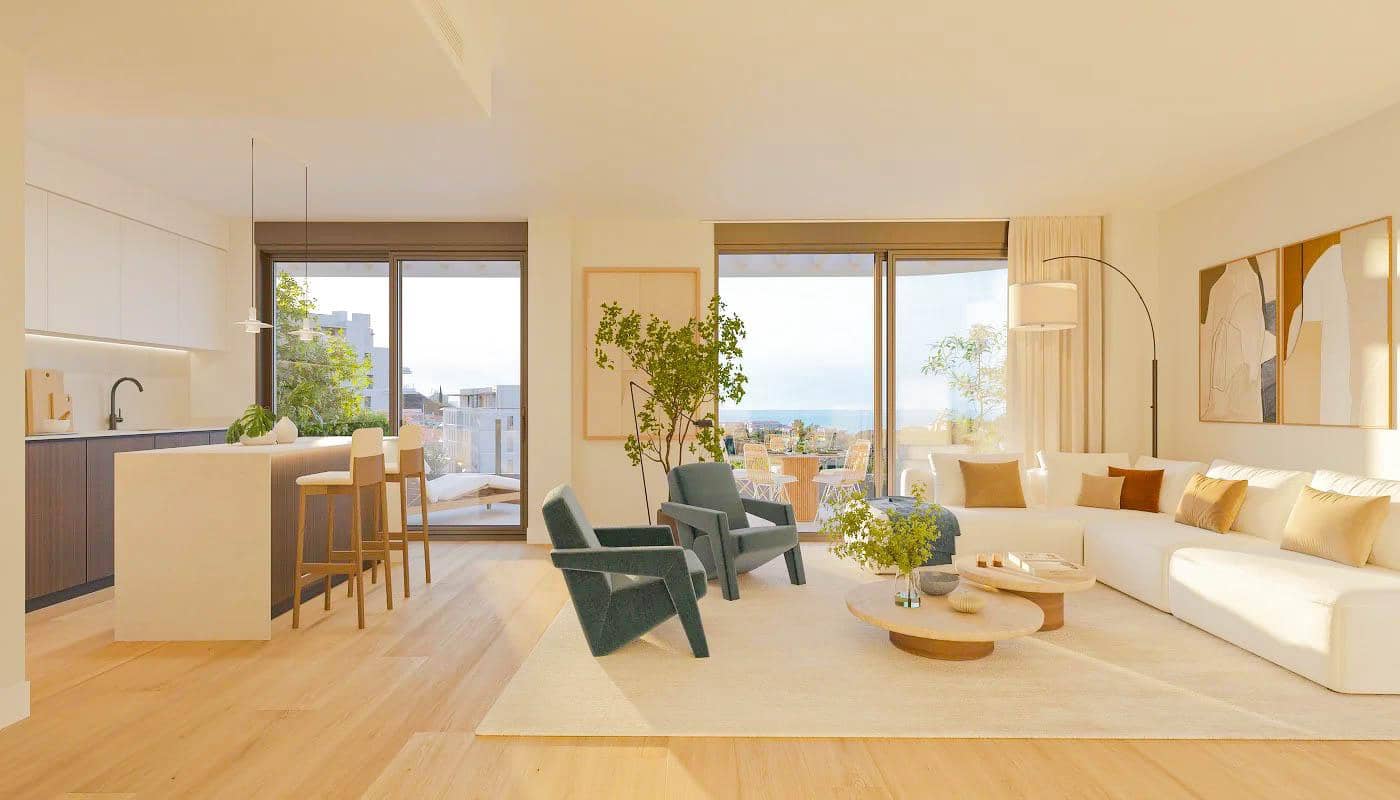 3 quarto Apartamento para venda em Mijas com piscina garagem - 497 000 € (Ref: 9141027)