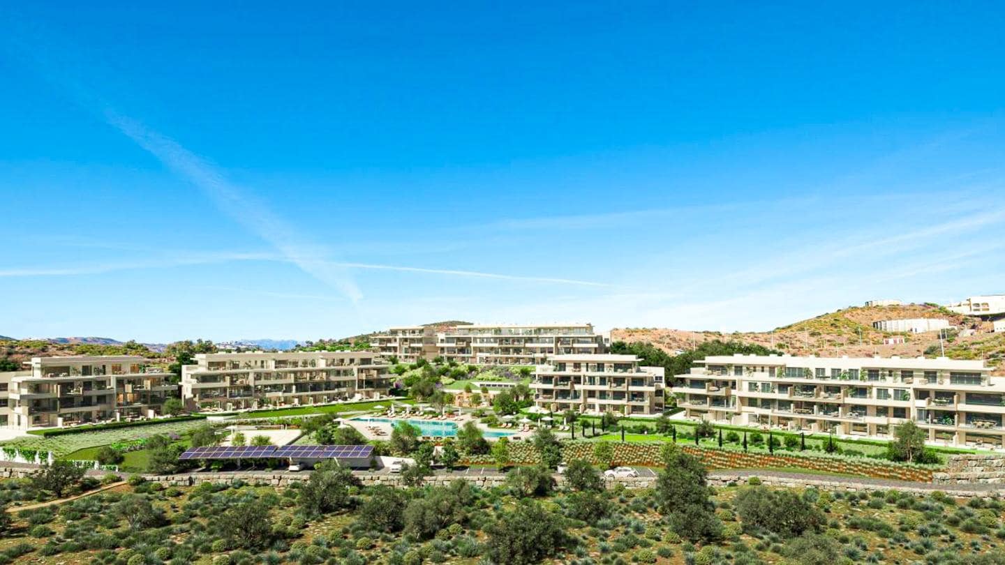 Piso de 2 habitaciones en Mijas en venta con piscina garaje - 425.000 € (Ref: 9150794)