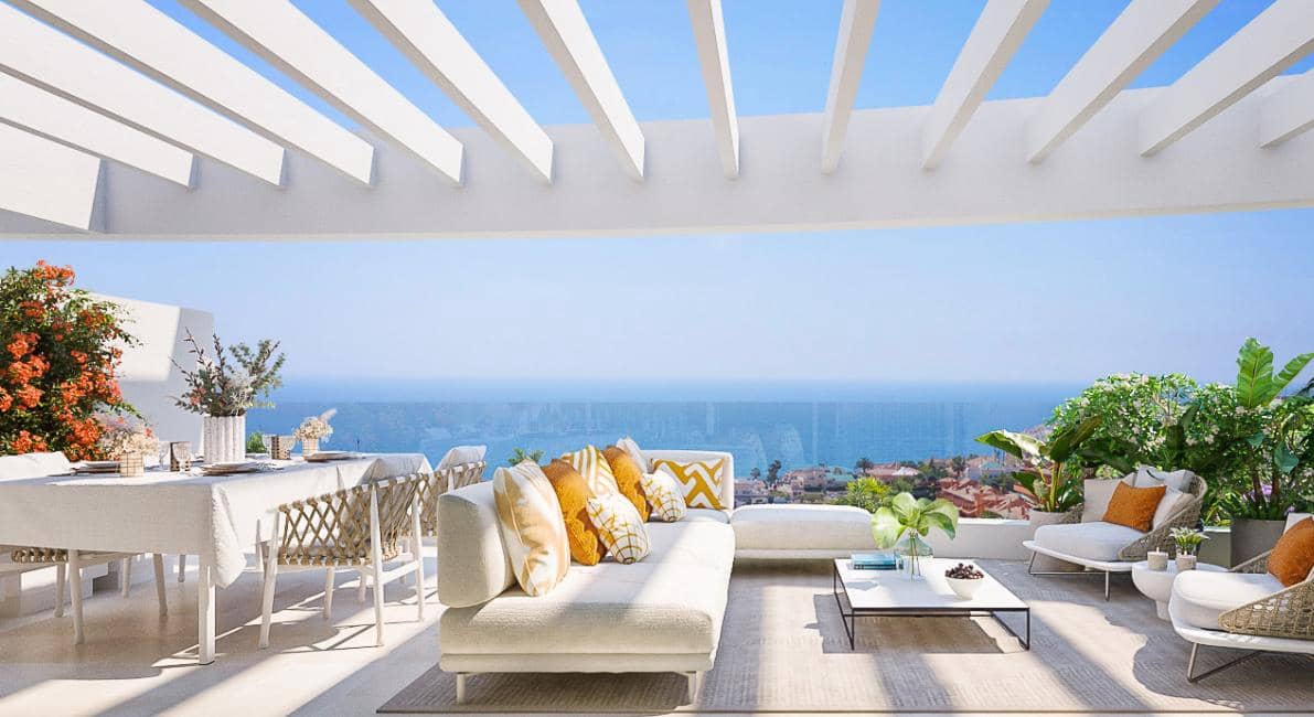 3 makuuhuone Asunto myytävänä paikassa Mijas mukana uima-altaan 
autotalli - 1 300 000 € (Ref: 9186056)