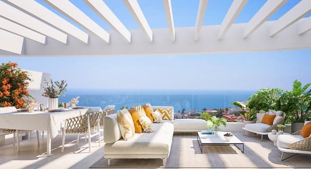 3 chambre Appartement à vendre à La Cala de Mijas, Mijas avec piscine garage - 1 300 000 € (Ref: 9186056)