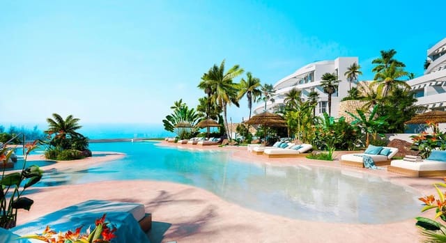 3 chambre Appartement à vendre à La Cala de Mijas, Mijas avec piscine garage - 1 300 000 € (Ref: 9186056)