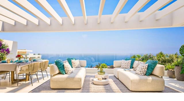 3 chambre Appartement à vendre à La Cala de Mijas, Mijas avec piscine garage - 1 300 000 € (Ref: 9186056)