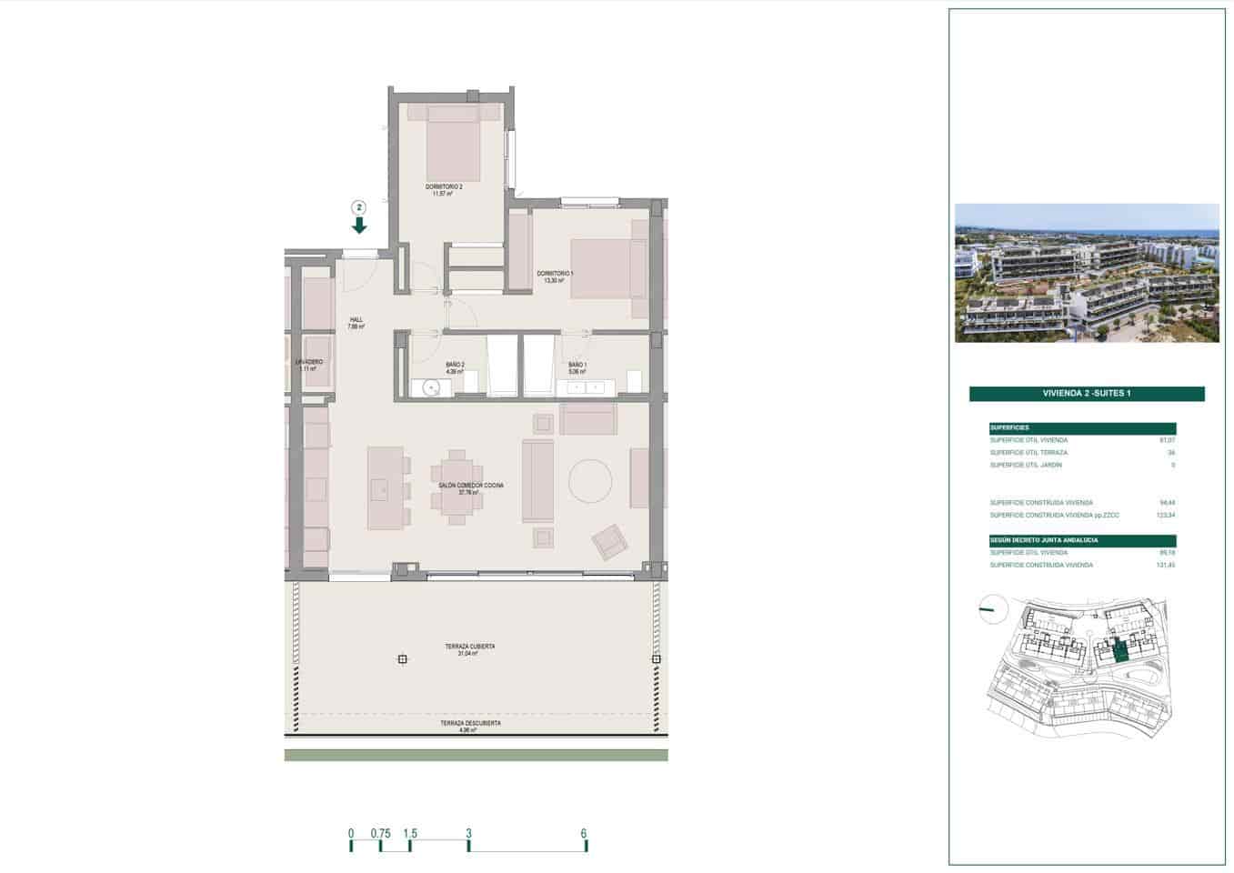 2 slaapkamer Flat te koop in Cancelada met zwembad garage - € 613.000 (Ref: 9193320)