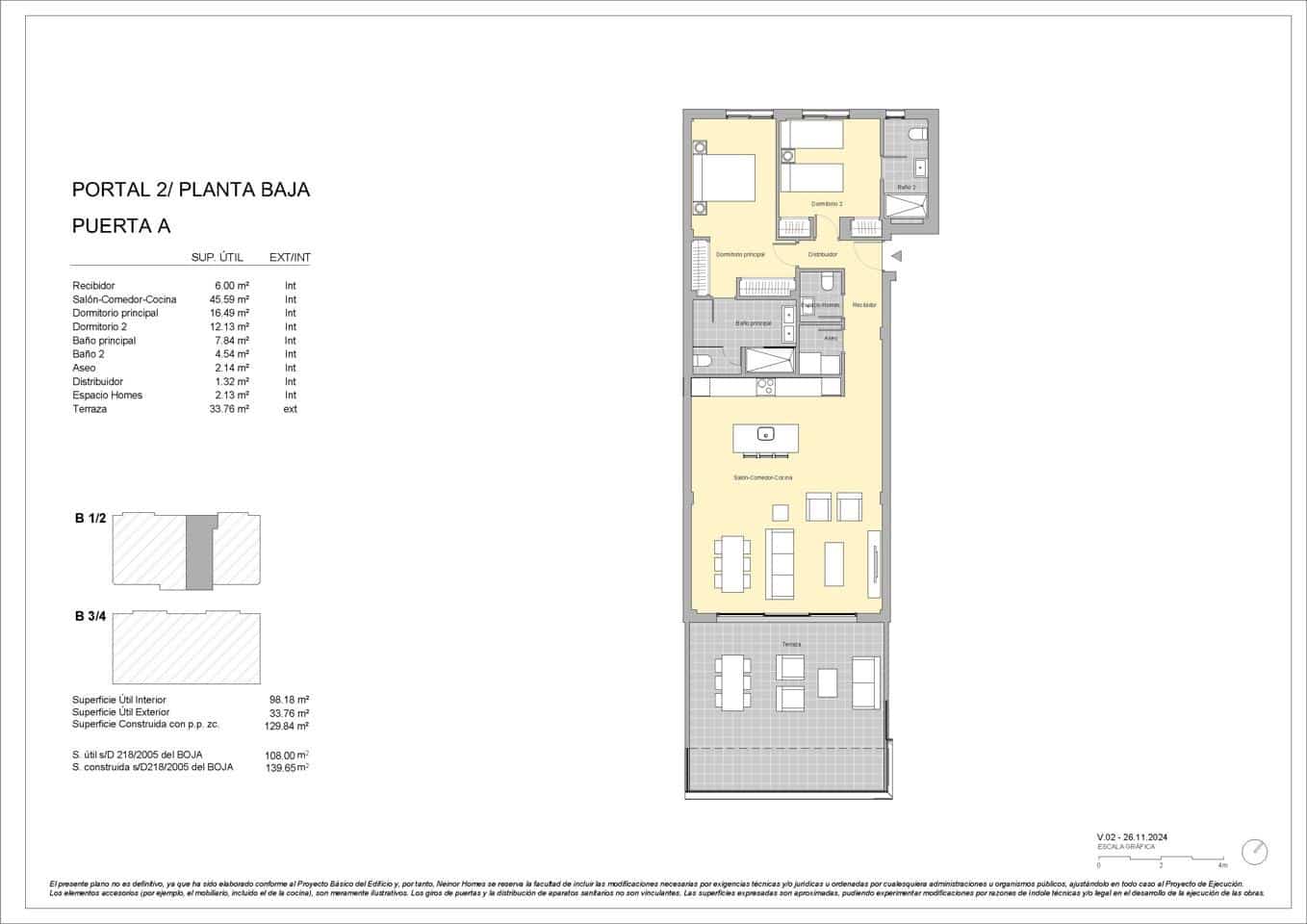 Piso de 2 habitaciones en Estepona en venta con piscina garaje - 550.000 € (Ref: 9195031)