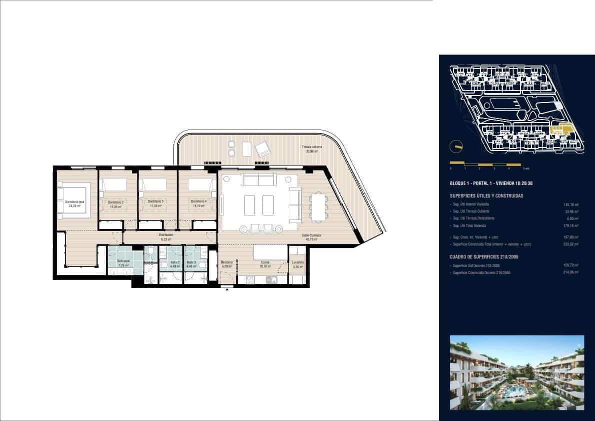 4 bedroom Flat for sale in Marbella with pool garage - € 985,000 (Ref: 9216347)