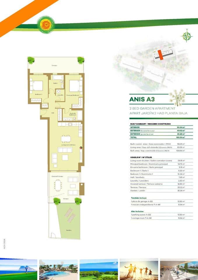 2 camera da letto Appartamento in vendita in La Alcaidesa con piscina garage - 549.000 € (Rif: 9227978)