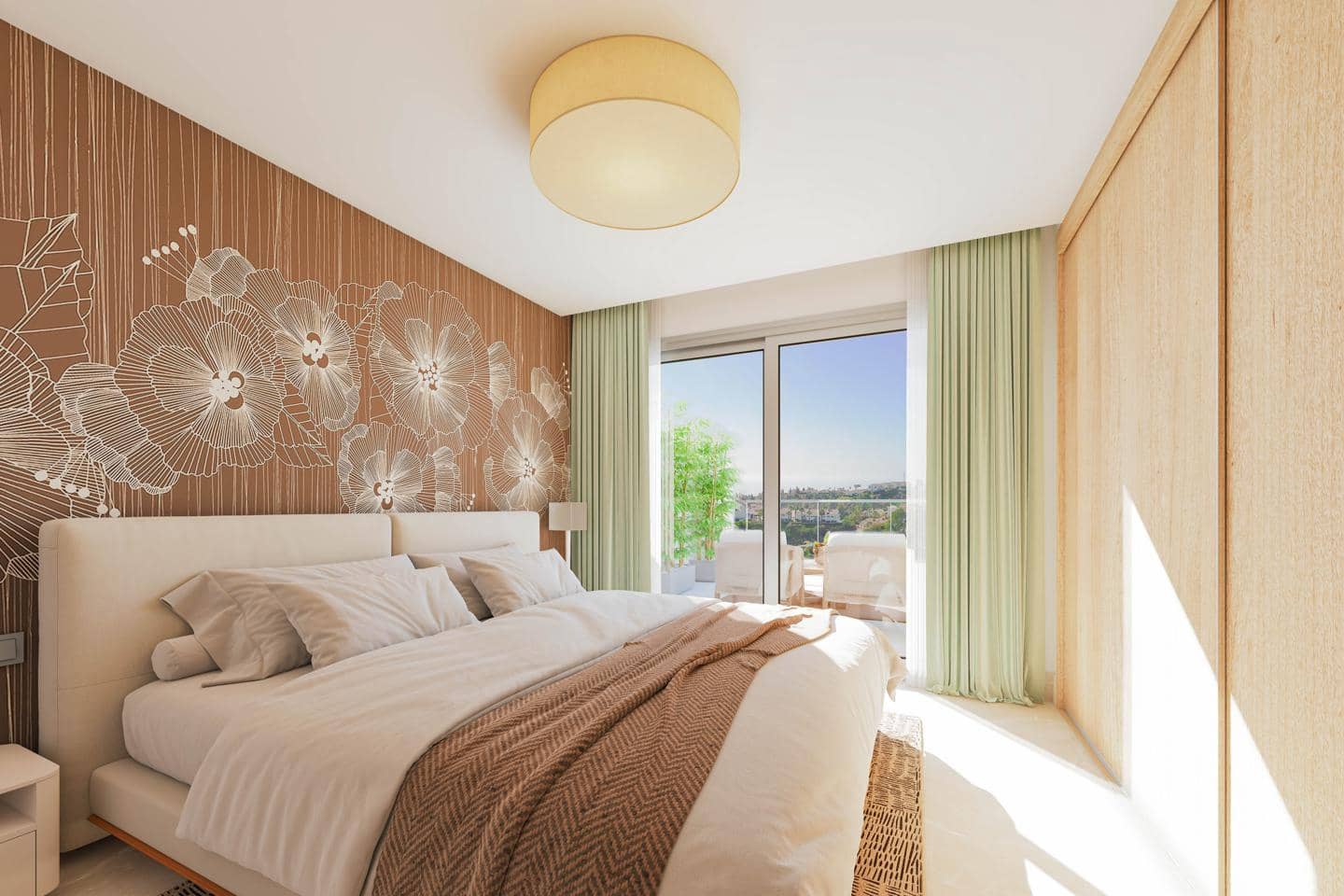 Piso de 2 habitaciones en Mijas en venta con piscina garaje - 455.000 € (Ref: 9239400)